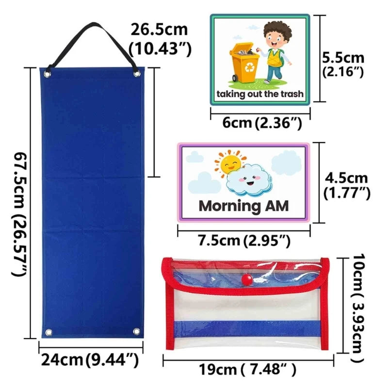 Visual Schedule for Kids ( Autism and ADHD Friendly)