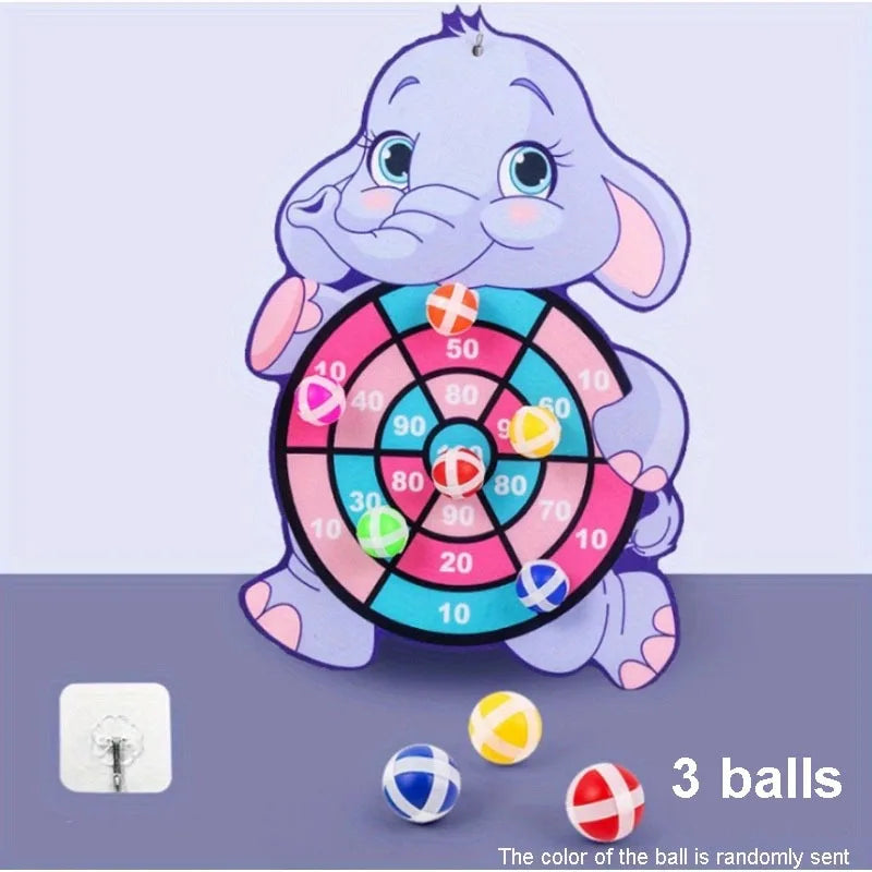 Animal Dart Board Sticky Ball