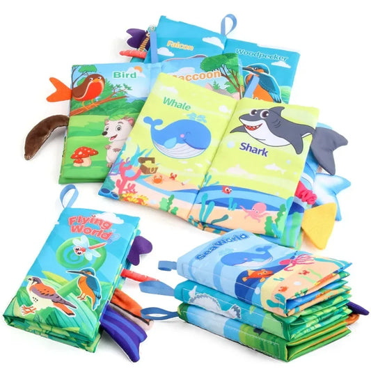 Baby Cloth Book (Fruits & Animals)