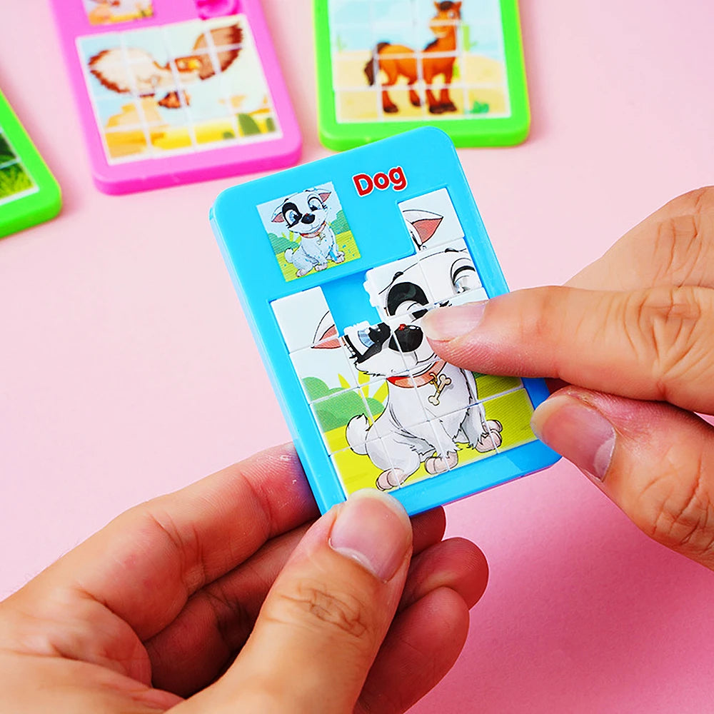 Animal Puzzles Early Educational Toy (1Pcs Random)