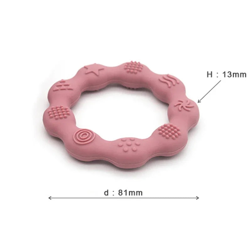 Baby silicone Teether BPA free