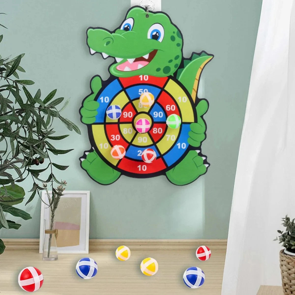 Animal Dart Board Sticky Ball