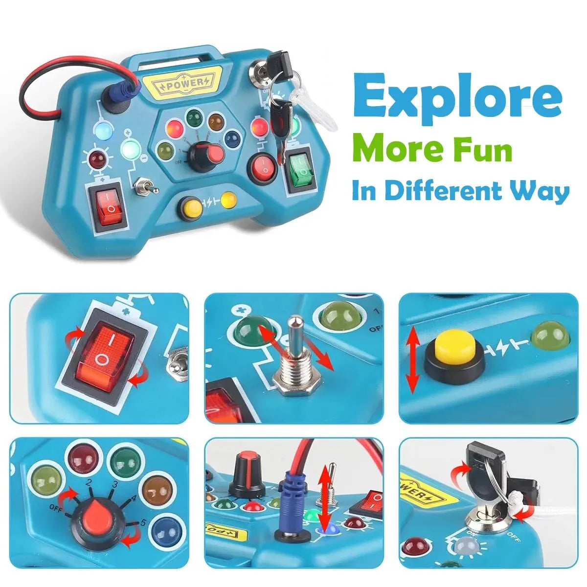 Montessori Busy Board Toys