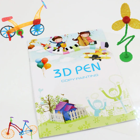 3D Pen Drawing Book (Reusable)