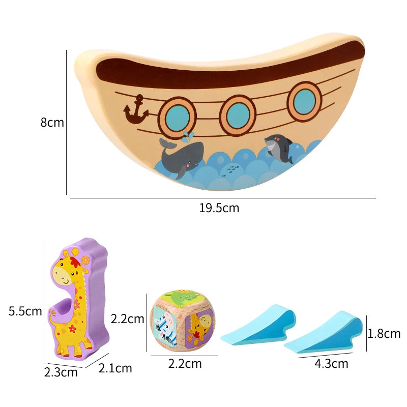 Montessori Ark Balance Game