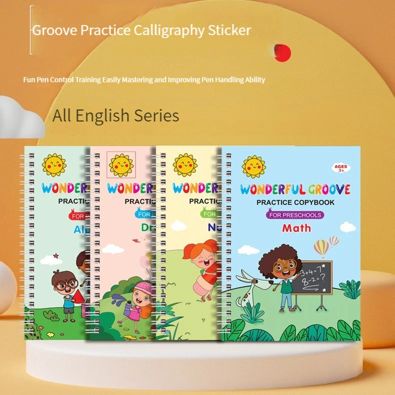 Calligraphy Book with magic Pen