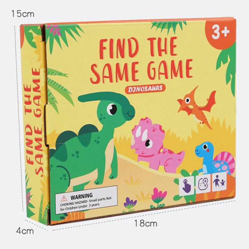 Montessori Memory & Matching Puzzle