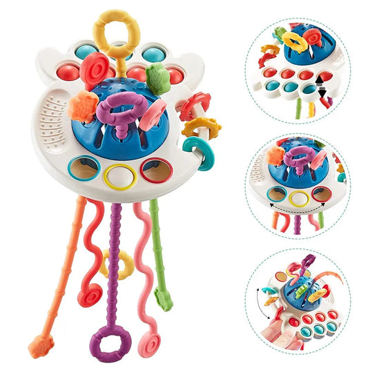 Silicone Pull String Sensory Toys