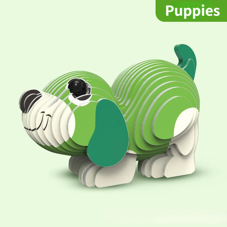 3D Animal Puzzle (variety)