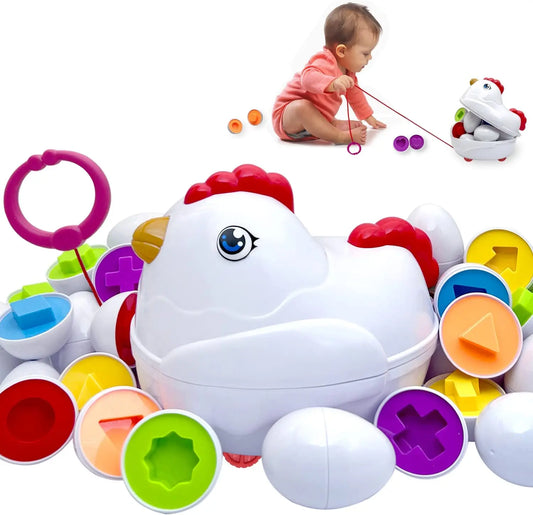 Egg Toy Games Shape Matching Sorters