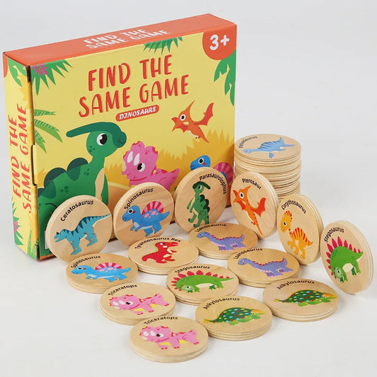 Montessori Memory & Matching Puzzle