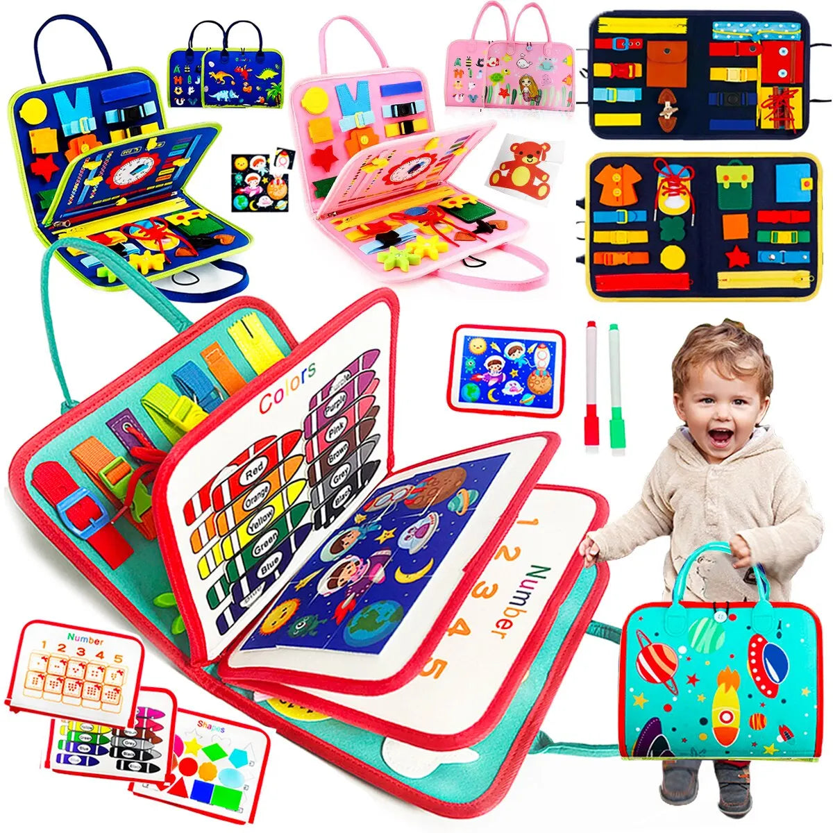 Busy Board Sensory Toy