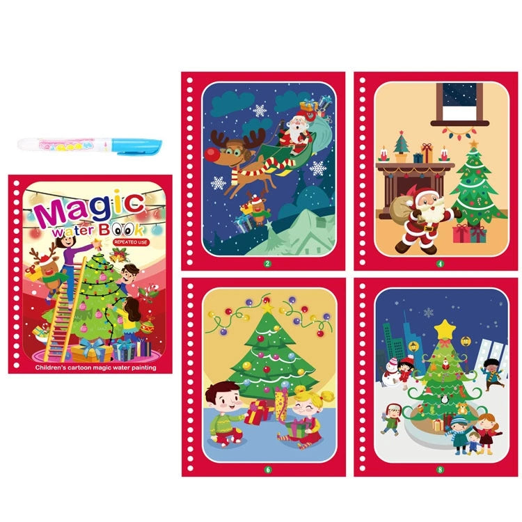 Magic Water Drawing Reusable Book